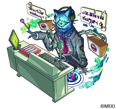 seki_zakki's tweet photo. 【お仕事】 
 『モンスターストライク』にて、「アバウト」(進化前)、「モン学を雑に乱す者 アバウト」(進化後)のラフ工程を担当させていただきました。よろしくお願いします！ 
 #モンスト作品公開 https://t.co/Wnx0CUqqp7