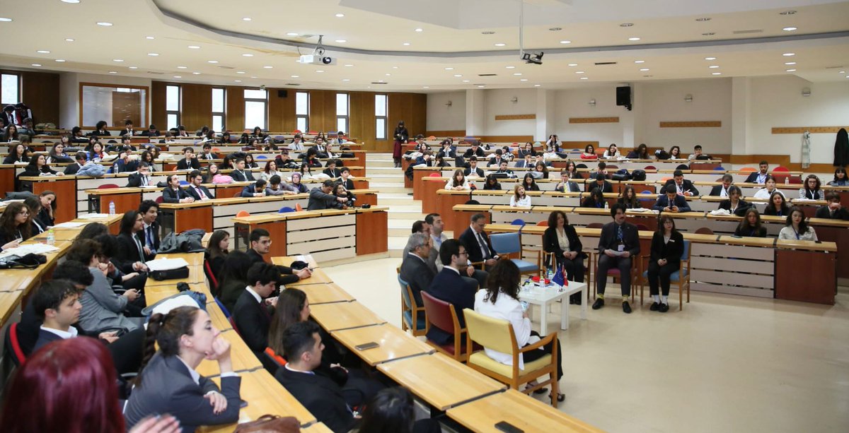 ABBaskanligi's tweet image. At #EUROsimA2026 Simulation Opening Ceremony, by @METU_ODTU Foreign Policy &amp;amp; IR Society @odtudpuit, Ambassador Mehmet Kemal Bozay, Deputy Minister of Foreign Affairs, Director for EU Affairs delivered a speech on current situation in 🇹🇷🇪🇺 relations.#EUCS @EUROsimA @ABBaskanligi
