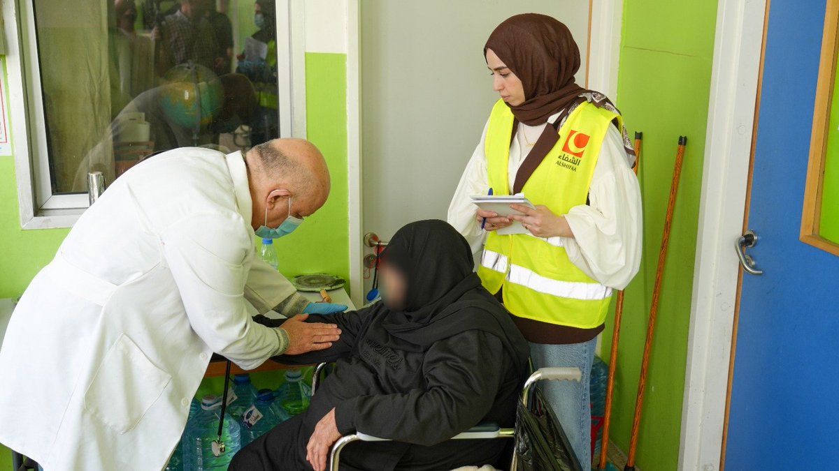 جمعية الشفاء للخدمات الطبية و الانسانية tweet media