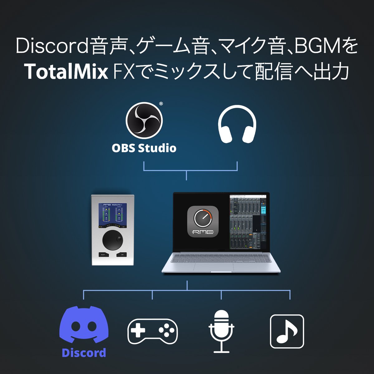 RME Audio JP tweet media