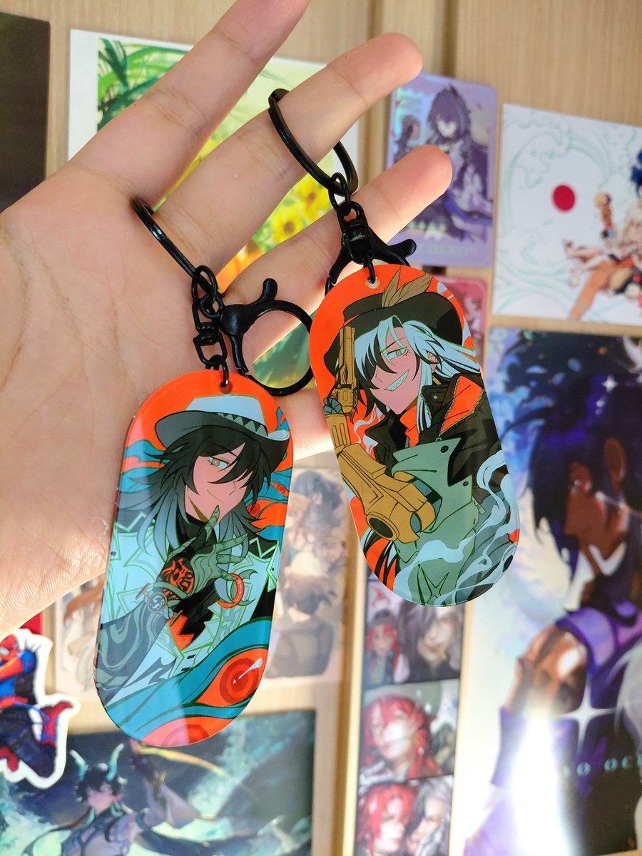 merch previews! will be opening the 2nd cf po batch and doujima bookings soon 🫶