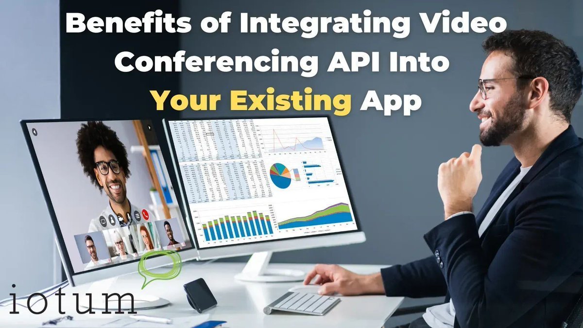 iotuminc's tweet image. Benefits of Integrating Video Conferencing #API Into Your Existing App 
---&amp;gt;buff.ly/4hZyU7G

#webdevelopment #webdesign #webdeveloper #html #website #css #digitalmarketing #coding #programming #javascript #seo #websitedesign #webdesigner #developer #programmer #web