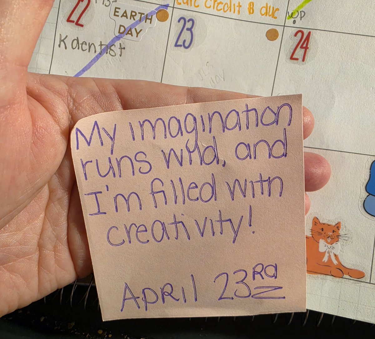 Thiscrazychaot1's tweet image. Daily Affirmation 

#Affirmation #iam #imagination #wild #filled #creativity