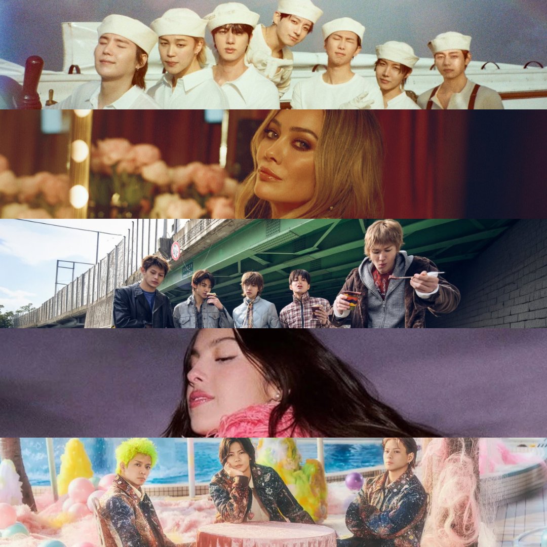 STATIONHEAD's tweet image. Which artist who was live on Stationhead this year is your fave? 

#BTS 💜
#HilaryDuff 🪩
#CORTIS 💚
#OliviaRodrigo 🩷
#Number_i 🔥