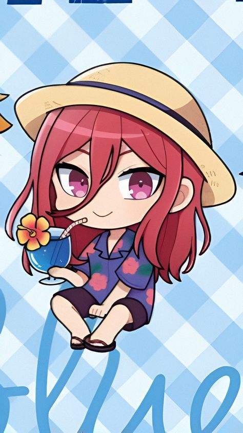 kunigiribot's tweet photo. vacation chibis https://t.co/625OfF9gSj