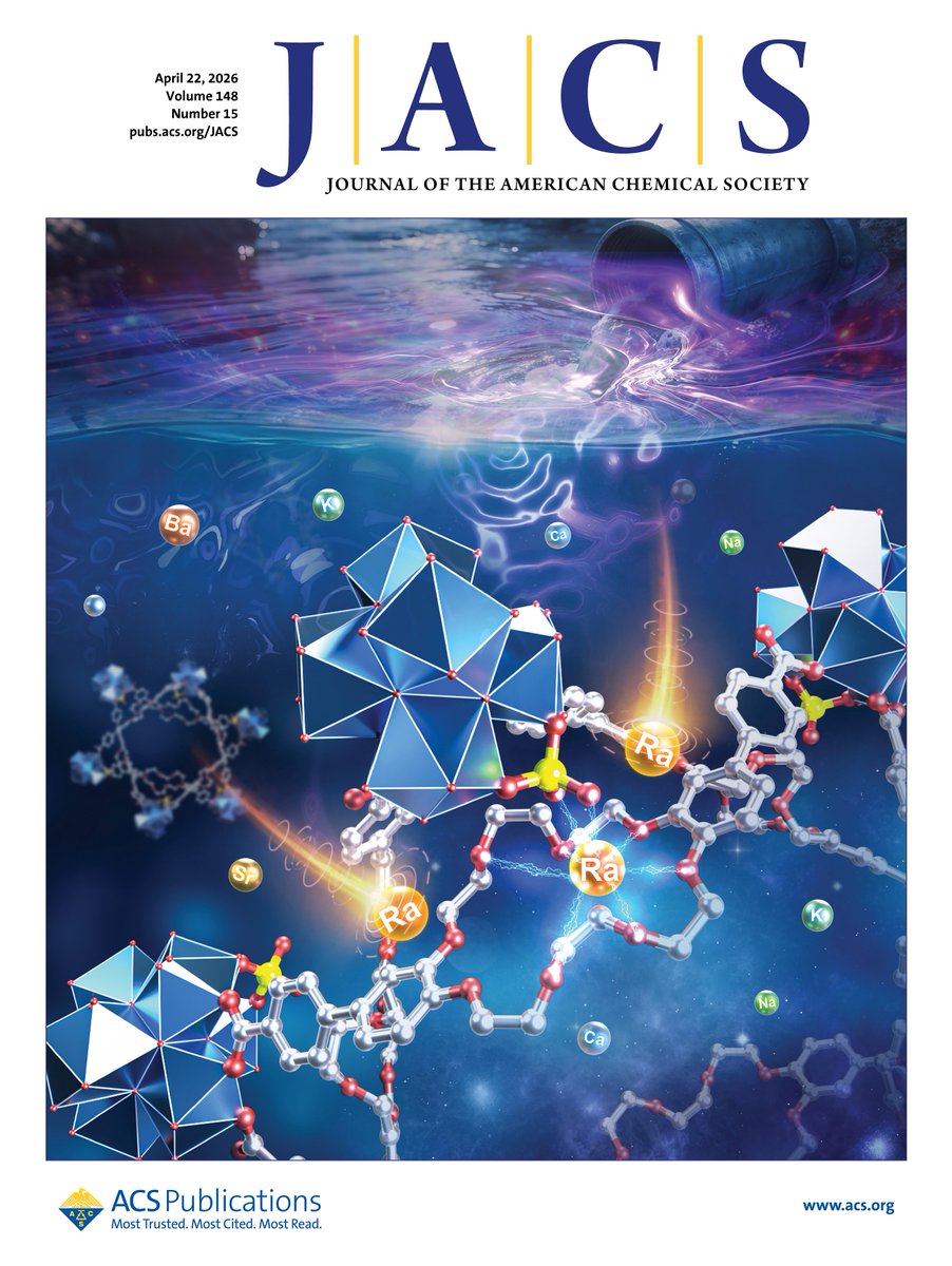 J_A_C_S's tweet photo. On the cover of this week's issue: "Integrating Sulfate with Crown Ether To Construct Supramolecular Radium Traps in an Anionic Zirconium Metal–Organic Framework"

Read it here 🔗 https://t.co/KOjagVwUpp https://t.co/m1sRdMoejN