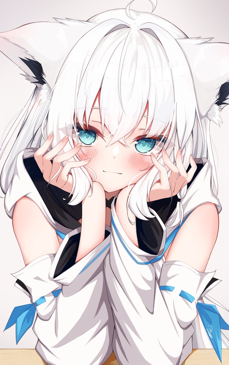 じーっ♡
#絵フブキ