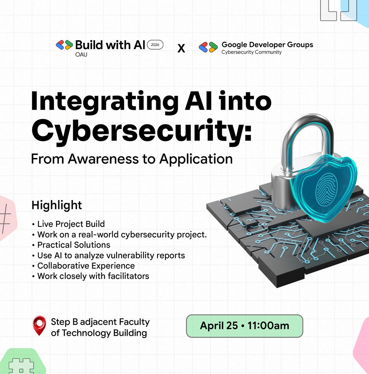 GDG OAU Cybersecurity tweet media