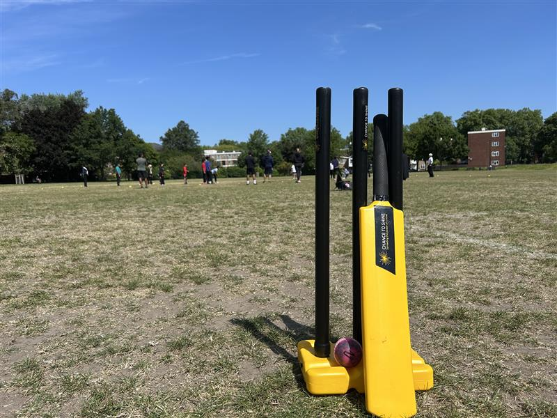 MiddxCommunity's tweet photo. Today is National Schools' Cricket Day to mark 50 days to go to the ICC T20 Women's World Cup!

MITC staff are out and about delivering @Chance2Shine  and @LordsTaverners programmes in local schools and local clubs who have invited school pupils to come and take part in cricket.

We're also visiting Victoria Park to see the great work @capitalkidscric are doing with local primary schools to celebrate #SchoolsCricketDay

Want to learn more about what MITC offers for schools? Check out our website: https://t.co/BiqQUdksRq