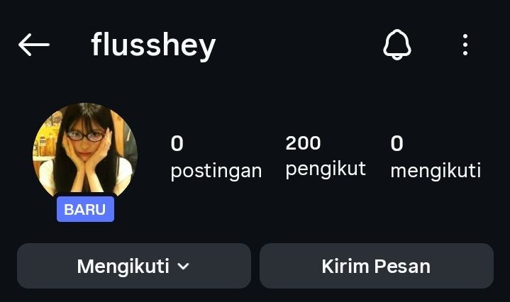 DeLunà — JUAL ACC IG 1.4k testimonial's tweet media