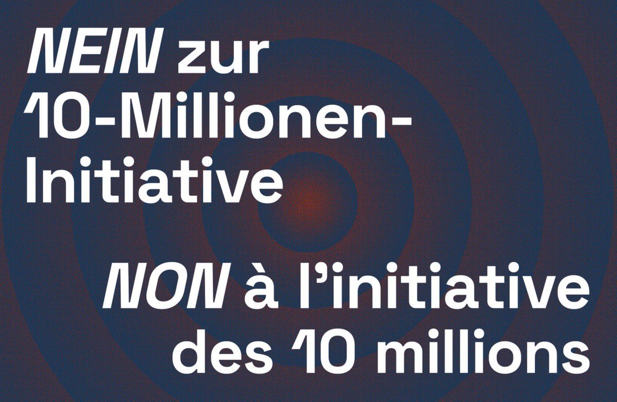 wahlforschung0's tweet photo. #SOSF
„Die Initiative «Keine 10-Millionen-Schweiz» ist keine Lösung, sondern Teil des Problems“, schreibt die #Solidaritesansfrontieres
#Abst26 #10MioCH
https://t.co/JBx8yhaTNN https://t.co/ZLfNCb47IK