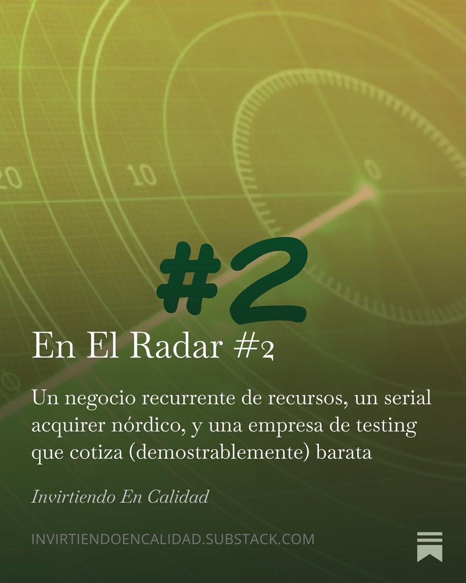 Invirtiendo en Calidad tweet media