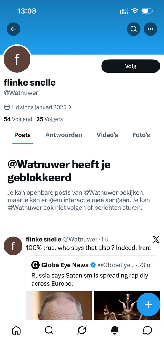 Hé wat kinderachtig ouwe Russische trol <a href="/Watnuwer/">flinke snelle</a> 

We kwamen net lekker op stoom 🤣