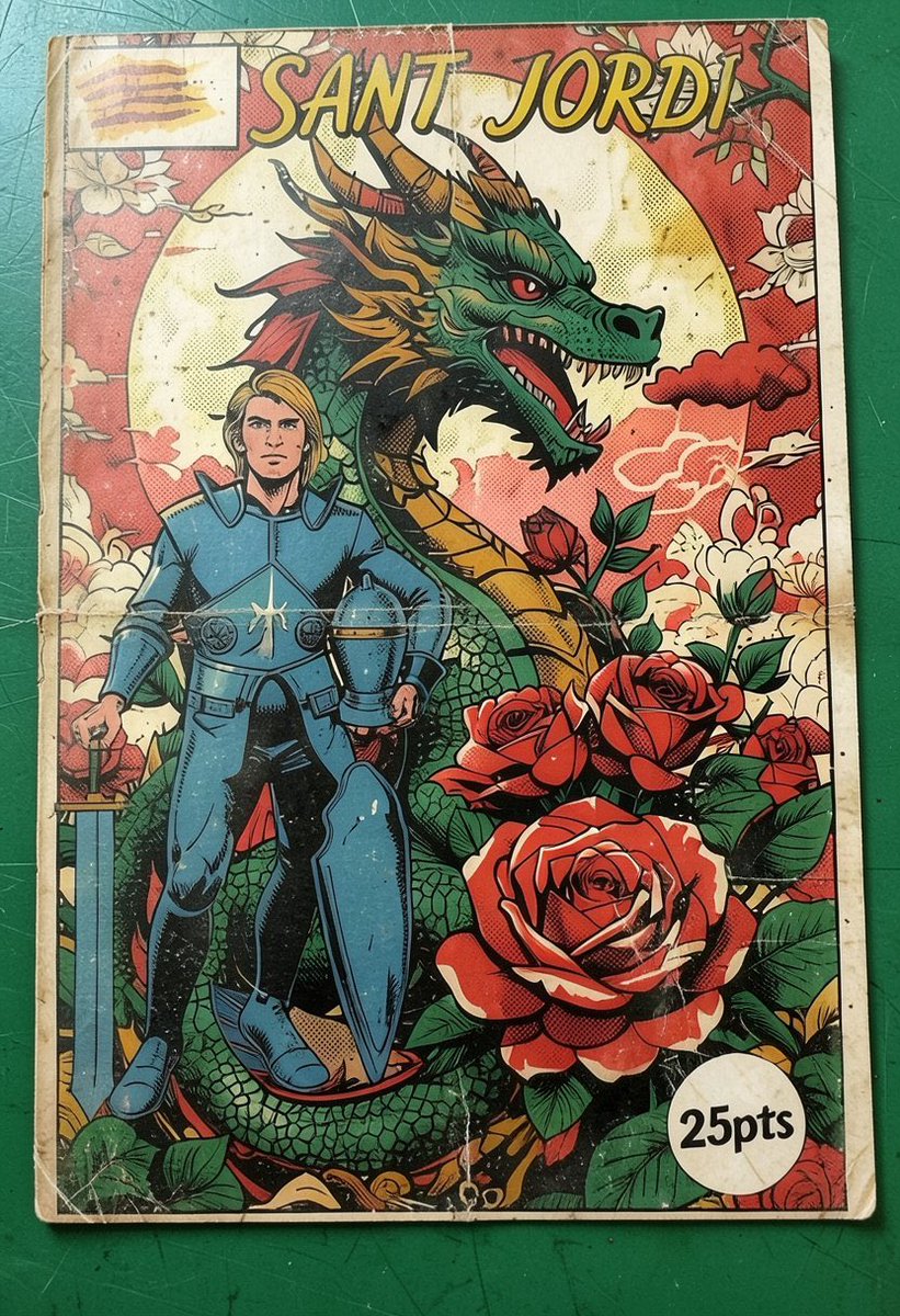 fu7ur157's tweet image. #comic #santjordi