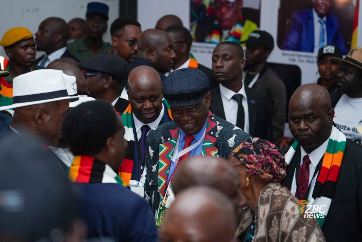 ZBCNewsonline's tweet photo. PRESIDENTS MNANGAGWA, BOKO TOUR EXHIBITION STANDS AT ZITF 2026 

Highlights from the Zimbabwe International Exhibition Centre where Presidents, Dr Emmerson Mnangagwa and Advocate Duma Boko have toured the ZANU PF stand at the ongoing Zimbabwe International Trade Fair in Bulawayo. The tour forms part of high-level engagements ahead of the official opening of the annual trade showcase.

#ZITF2026 #Zimbabwe #Botswana #Trade #Investment #BilateralRelations #ZBCNews