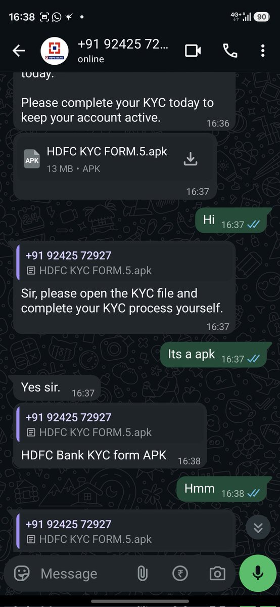 PrashantUttekar's tweet photo. @HDFC_Bank Reporting this spam https://t.co/eok8aCQ5oQ