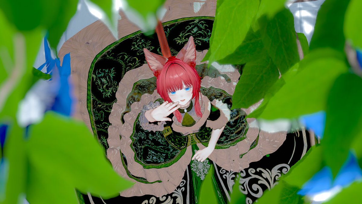 Tsu_bu1's tweet photo. ここにいるよ。

#VRChat #VRC写真 #VirtualPhotography #VRPortrait #Maricya https://t.co/CdJ8daIZc0
