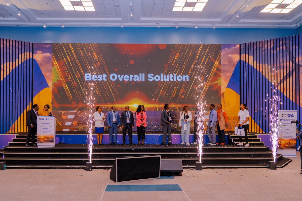 EPRA_KE's tweet photo. The Youth Summit Hackathon 2026 has come to a close.
40 participants developed solutions in Transport &amp; Carbon Accounting and Tariffs.
Winners:
- Best Overall: Evenhub
- 1st Runners-Up: RKO
- 2nd Runners-Up: Fairgrid
- Best Use of Data: Fairgrid
#EPRAResearchWeek2026 https://t.co/cGvshxdbjH