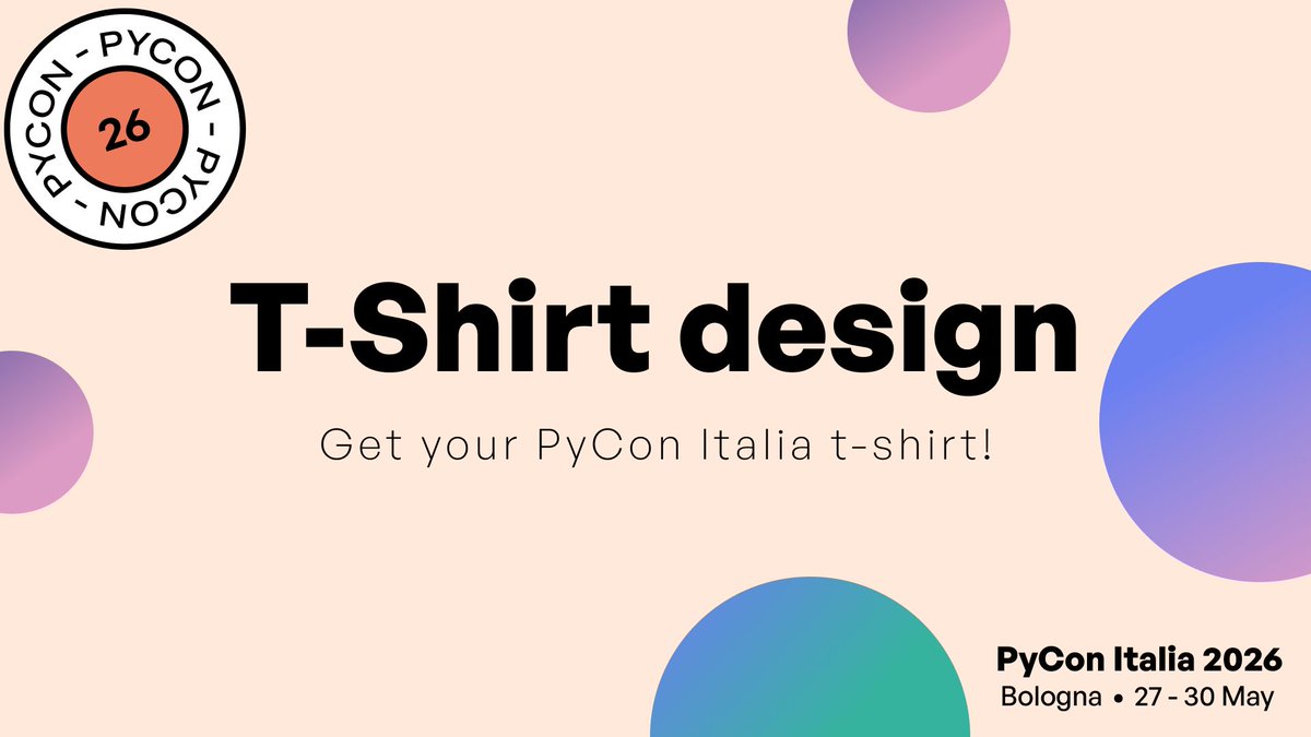 PyCon Italia tweet media
