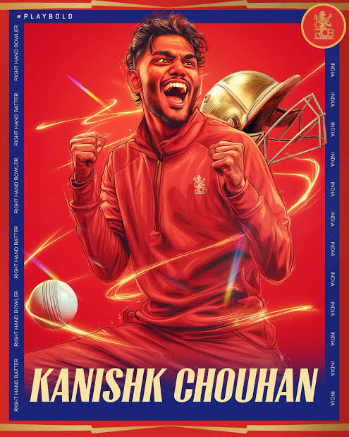 DarkVengeance15's tweet image. Cant we Try Kanishk Chouhan at number 7 ?? other teams backing there 20 year talent why cant we than? we need an 6th bowling option but he could be our main spin bowler too he also have fire power in lower order can be clutch like #Hardik and #Maxwell

#RCBvsGT #PlayBold #IPL2026