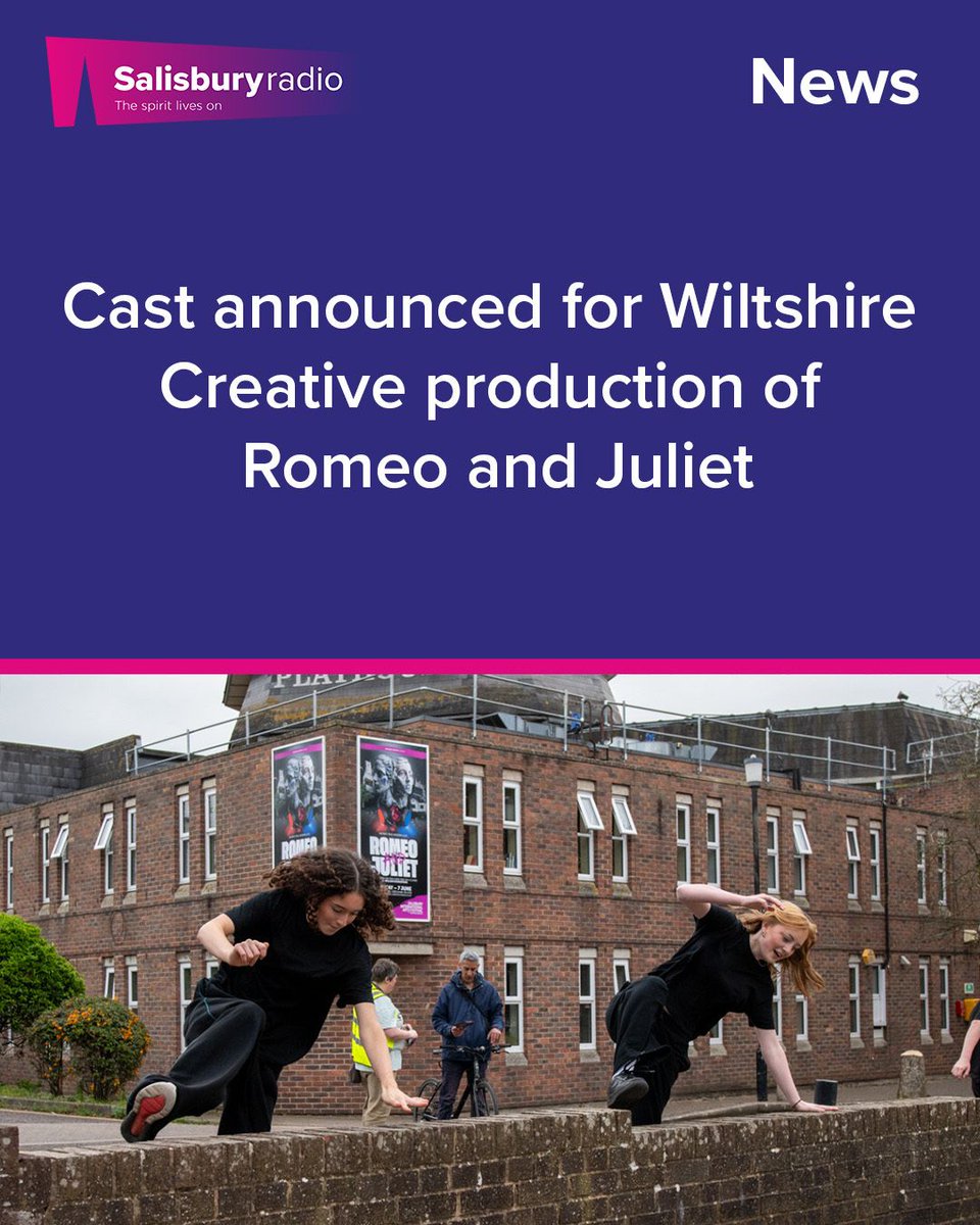 salisburyradio's tweet image. We are so excited to see this - It's Shakespeare like you have never seen it before! 

All the info 👉️ salisburyradio.co.uk/news/local-new… 

#Salisbury #SalisburyRadio #Shakespeare #Theatre #SalisburyPlayhouse
