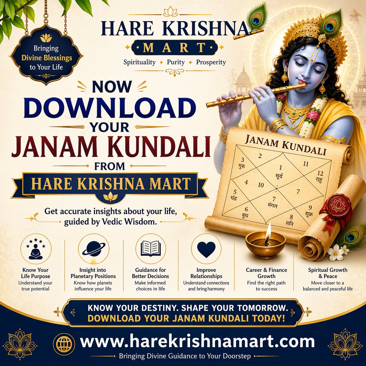 Hare Krishna Mart | Buy Rudraksha Online tweet media