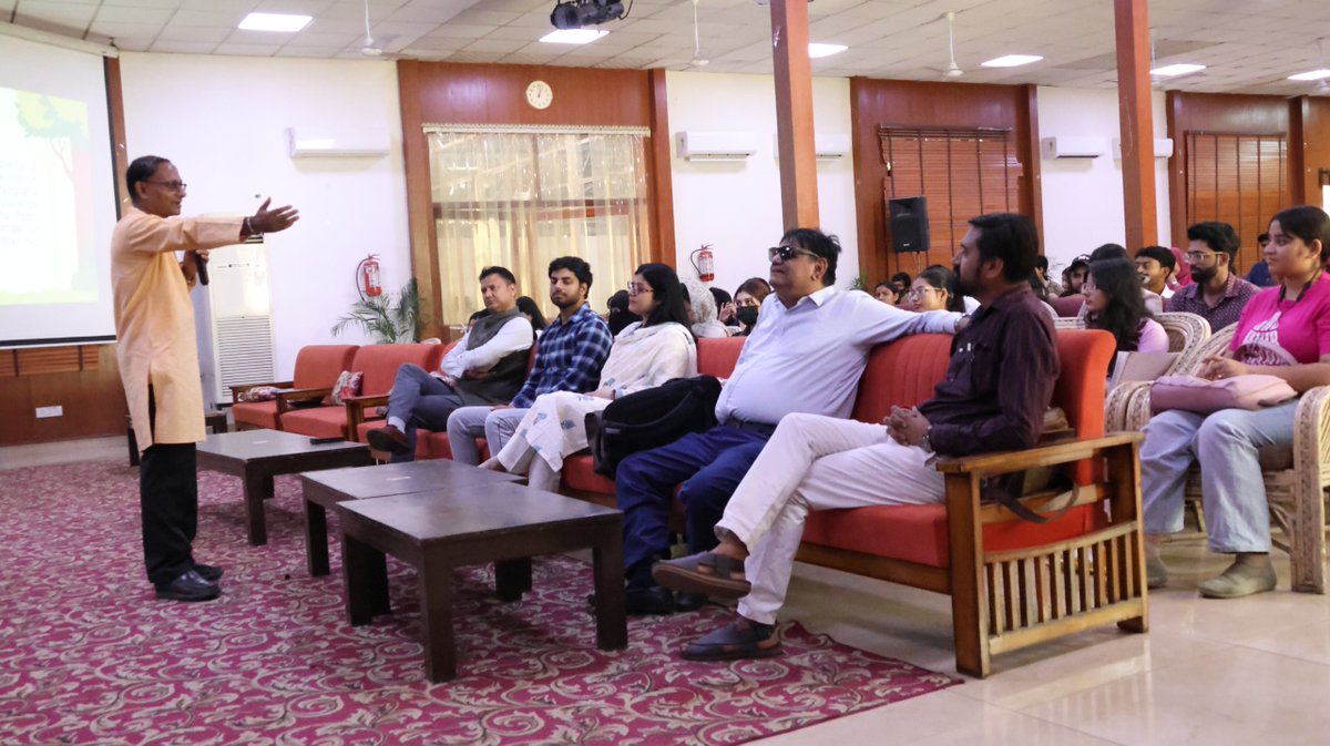 GandhiSmriti_'s tweet image. A #workshop on “Let’s Measure Our Nonviolent Footprints” as part of the Understanding Gandhi in Praxis series was organized for students of Lady Irwin College and Aurobindo College (Morning and Evening) at Gandhi Darshan on April 23, 2026. Shri Sanjeet Kumar, Director, GSDS,