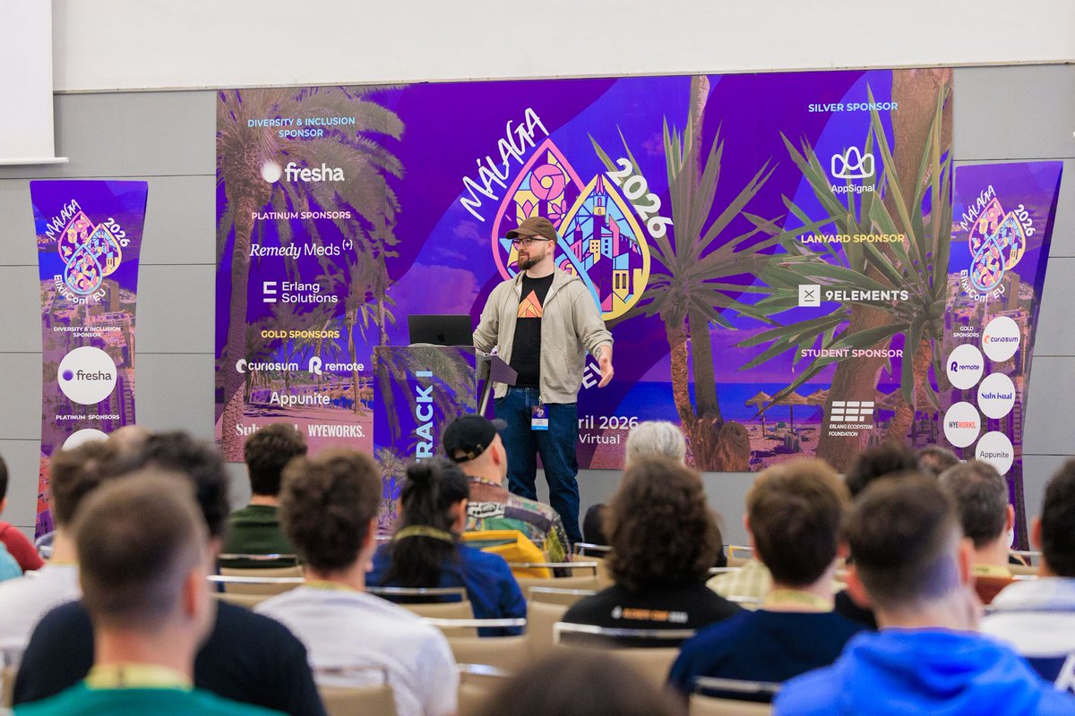 ElixirConf Europe tweet media