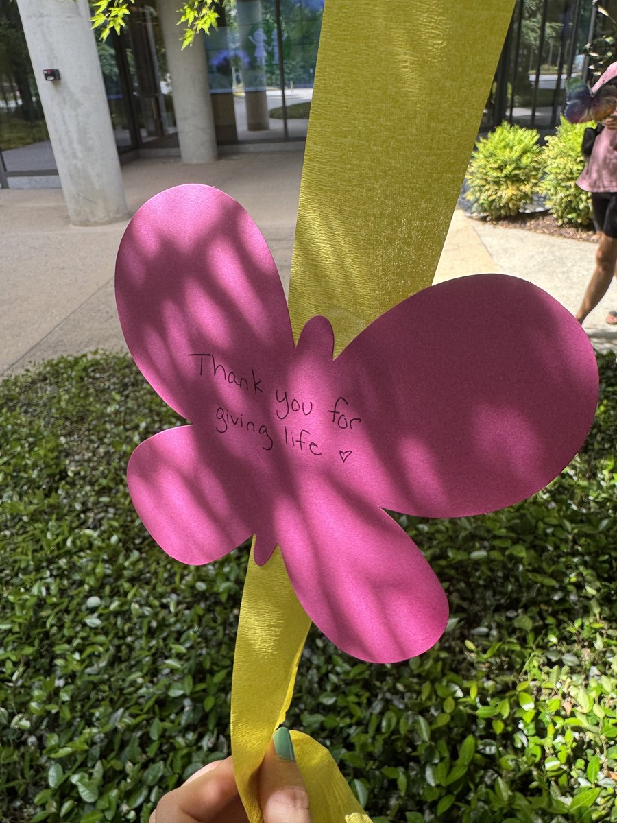 childrensatl's tweet photo. In honor of #DonateLifeMonth, patients who received a transplant at Children's came together for a special service of gratitude to thank our organ donor families. https://t.co/4vEp6qkpbC