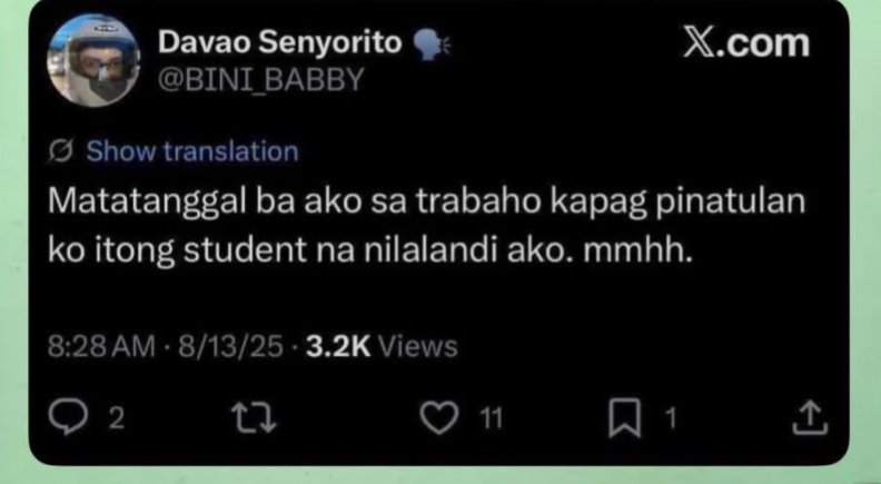 NandoDura89's tweet image. Pero hindi safe ang kabataan sayo baks. #PDFfile