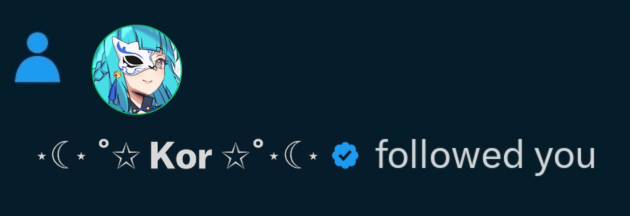 ⋆☾⋆ ˚✩ Kor ✩˚⋆☾⋆ tweet media