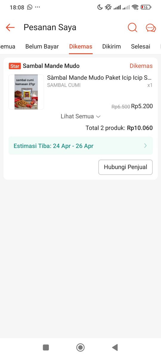 cutiehaul's tweet photo. @camelizy kak aku c.o ya sambelnya 😁 https://t.co/aattyuYHNk