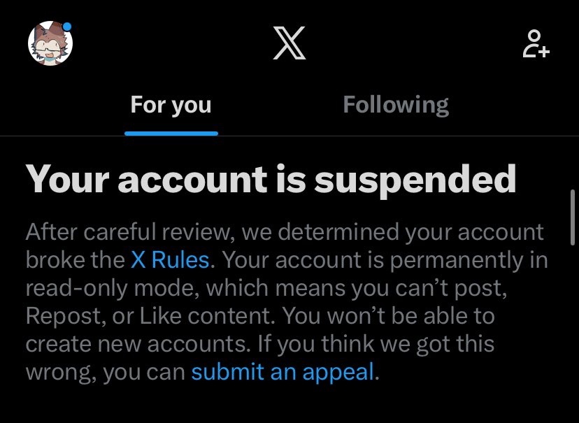 NoxeyXD's tweet photo. my main got suspended (@noxeykit) 

retweet!!!!!! Please retweet!!! https://t.co/A7zhIzVRAe
