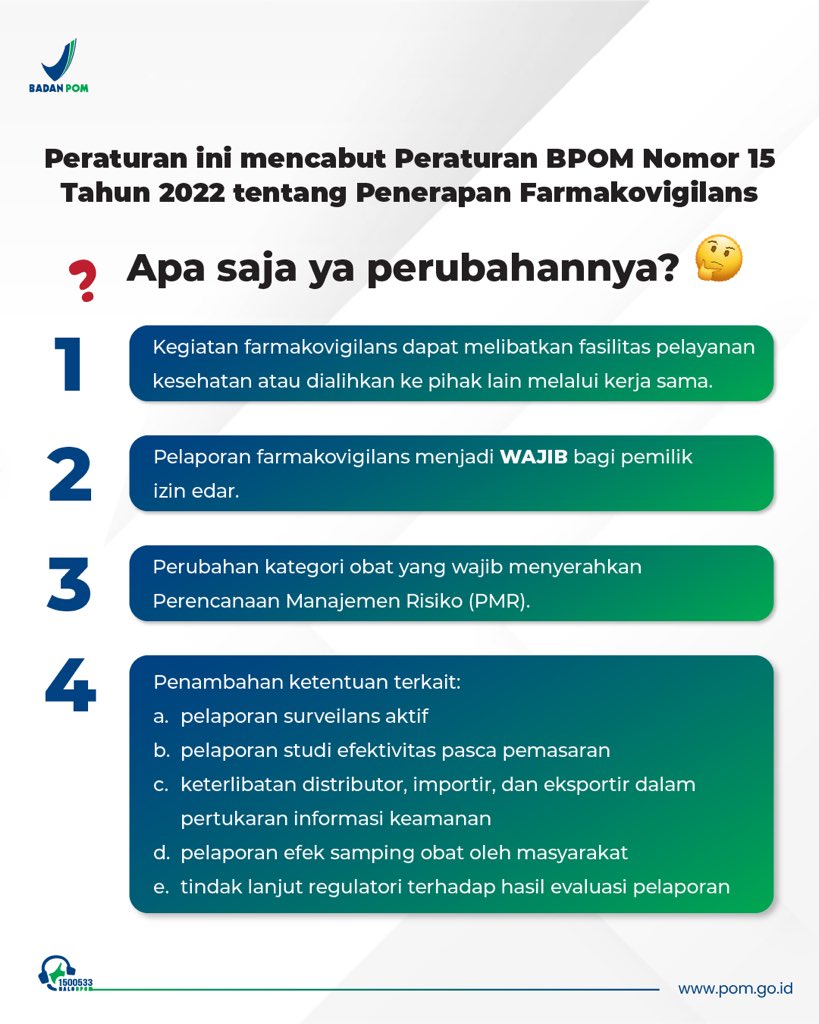 Badan Pengawas Obat dan Makanan Republik Indonesia tweet media