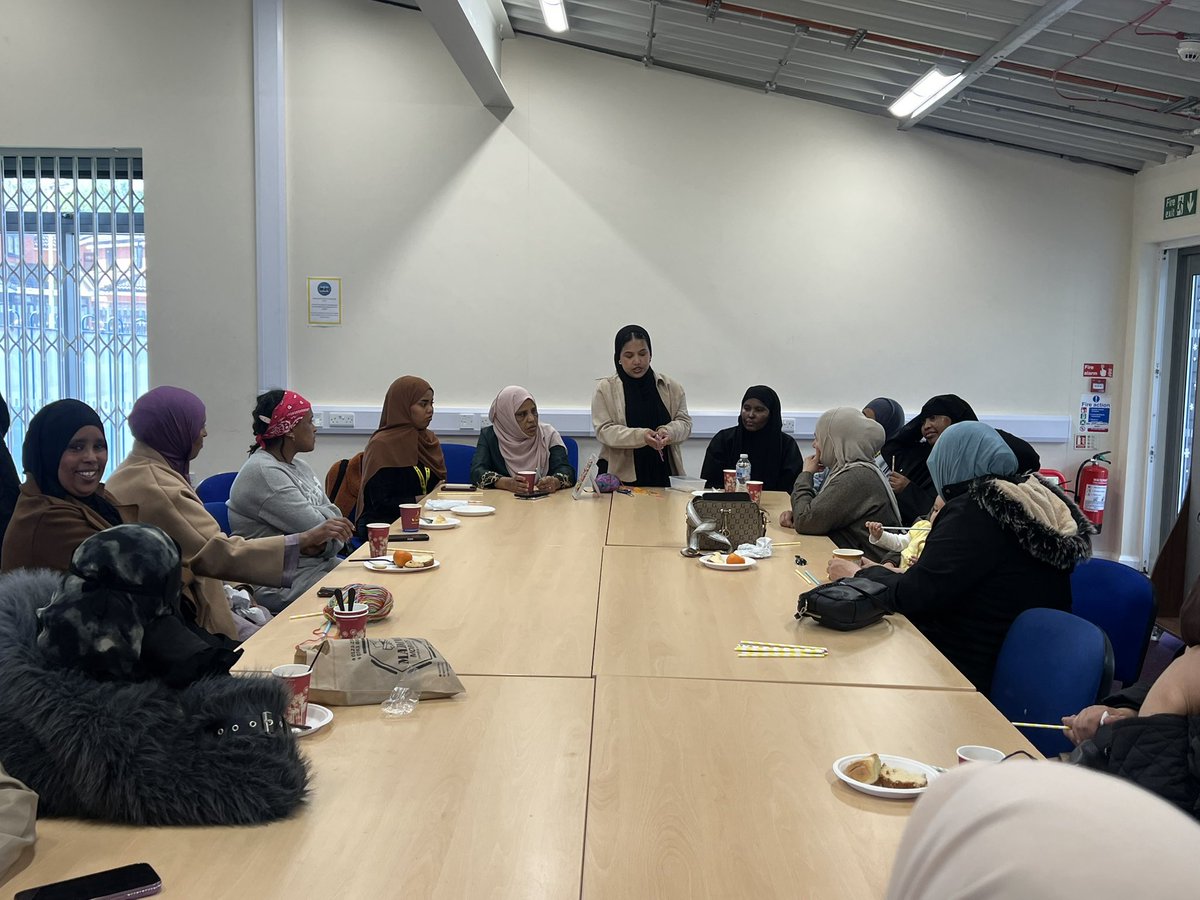 Upliftorguk's tweet photo. This week Ladies coffee Morning was more than tea and crafts.  
It was a space where hearts opened, laughter healed, and conversations on mental health brought us closer.  
In each other’s warmth, we found comfort, strength, and the quiet joy of simply being present. 💛 https://t.co/z4l7hkpGJ3