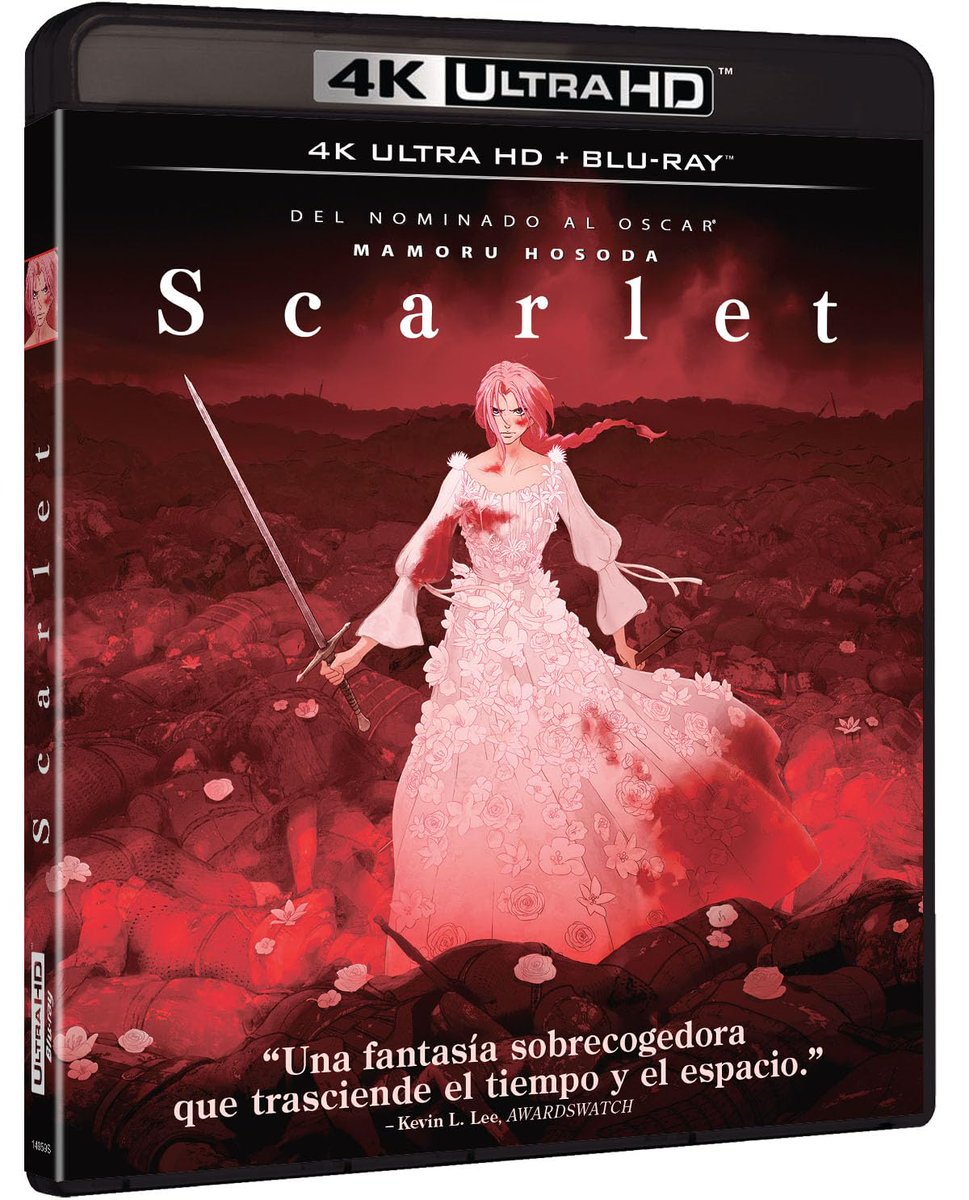 Rafanical's tweet image. El 27 de mayo Arvi Licensing pondrá a la venta las ediciones #4KUHD y #Bluray de la #película de #animación #Scarlet escrita y dirigida por #MamoruHosoda 

Preventa ya disponible en el blog: lalibretacinefila2.blogspot.com/2026/04/lanzam…

#Steelbook #Anime #Cine #Animación #FelizJueves