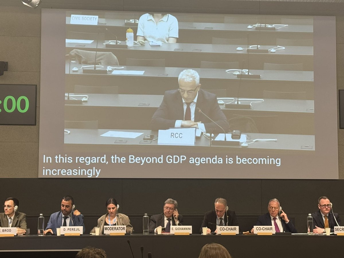 rccint's tweet photo. The #SEE2030 Strategy Coordinator, Shenasi Iseni at the closing plenary session of @UNECE 2026 Regional Forum on Sustainable Development co-chaired by Romania and North Macedonia in #Geneva said ⏭️ “GDP increases regardless of how money is spent, whether one euro is invested in defence or in healthcare. Yet, not all expenditures contribute equally to people’s well-being, and this is precisely why we need complementary indicators.”
He also shared RCC’s efforts under the inclusive growth pillar of SEE2030 to ensure that progress is not only faster, but also fairer, more resilient, and more sustainable.

RCC stays committed to keep working on complementing aggregate economic indicators with evidence-based insights and ongoing dialogue.

#poweredbyRCC #SouthEastEurope2030
