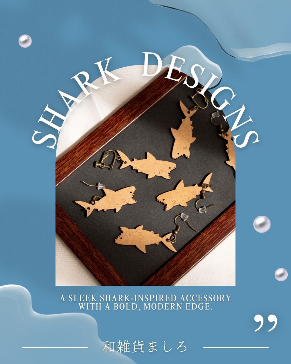 さめちゃん🦈
サイズ変更、両面加工してリニューアル🎉

 #さめ