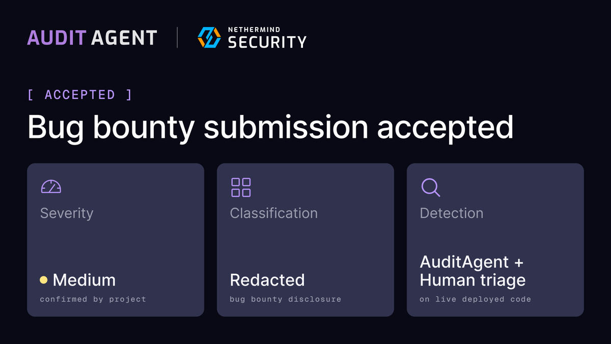 Nethermind Security tweet media