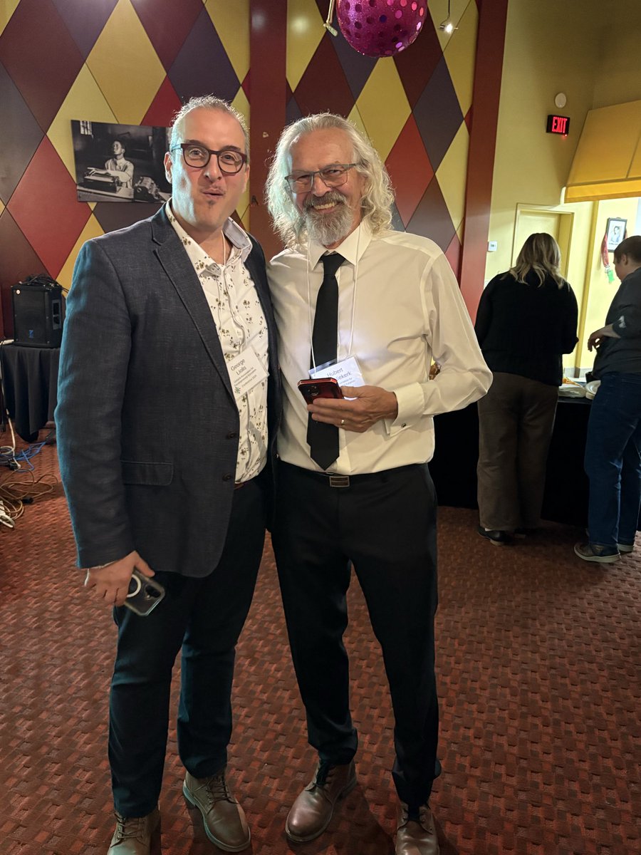 HubertVan's tweet photo. Such an honour to MC the Ontario Association for Developmental Education @oade14 conference held at the Famous People Players @FPPTheatre . Proud of this 69 year old organization advocating for students with disabilities and families. 
@EveryCdnCounts https://t.co/IrDS6JpLFc