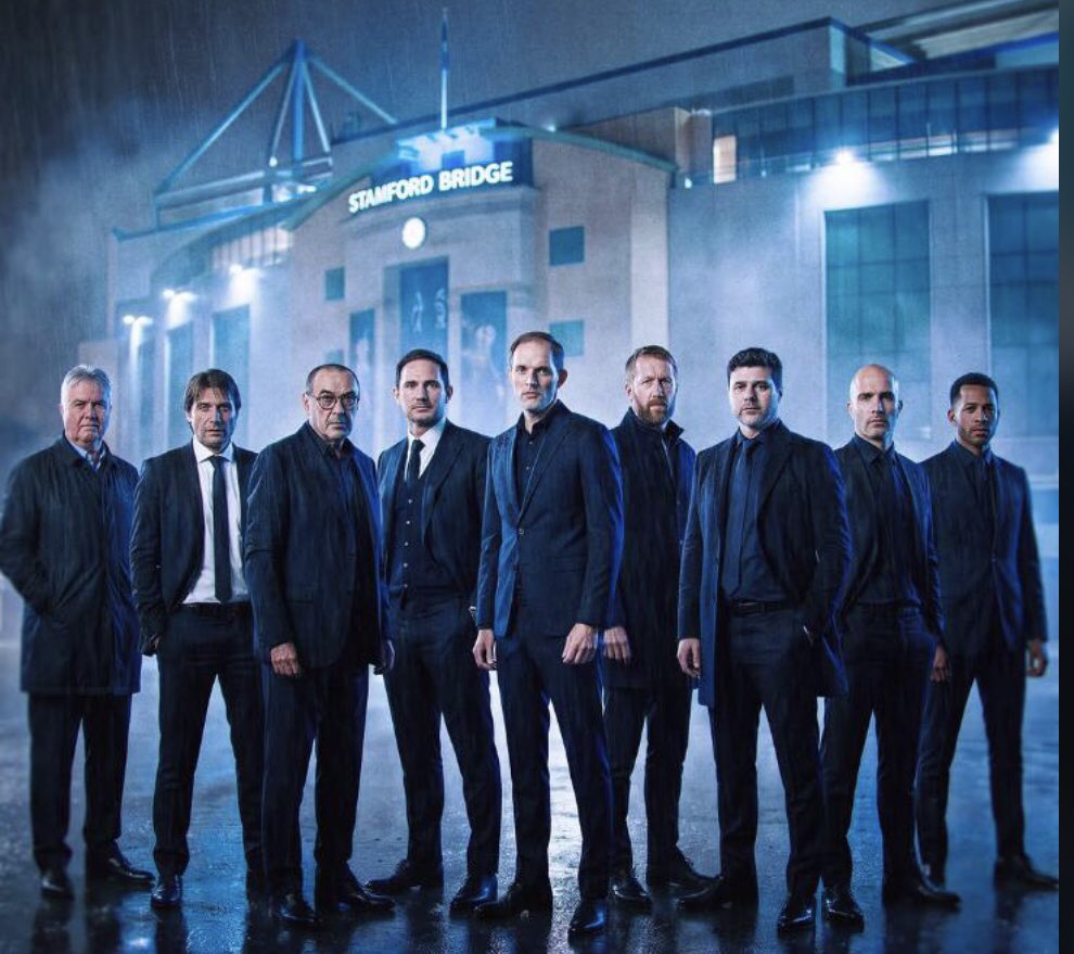 ErrorSocrates's tweet photo. @ChelseaFC Chelsea have now had 10 DIFFERENT COACHES IN THE LAST 10 YEARS… excluding interims 🥶 https://t.co/uosNAnfZxs