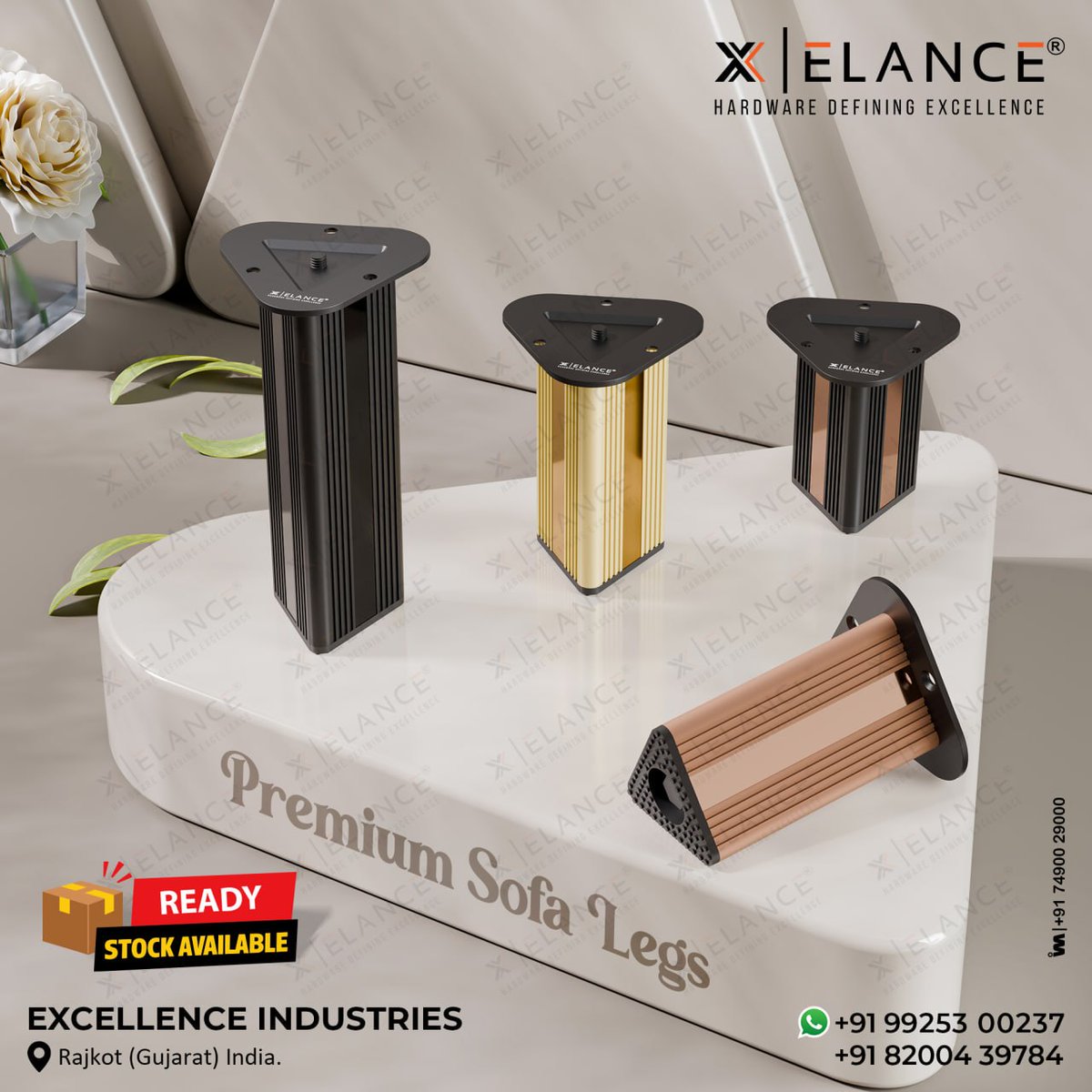 ibais_hardware's tweet image. EXCELLENCE INDUSTRIES - RAJKOT

📞Mr.Brijesh Patel - +919925300237
📞Mr.Dhyey Patel - +918200439784
📲ibais.biz/9925300237
.
#SofaLegs #FurnitureLegs #FurnitureHardware #InteriorDesign #SofaDesign #sofaFurniture #HomeDecor #ModernFurniture #HardwareSolutions
.
@ibais_hardware