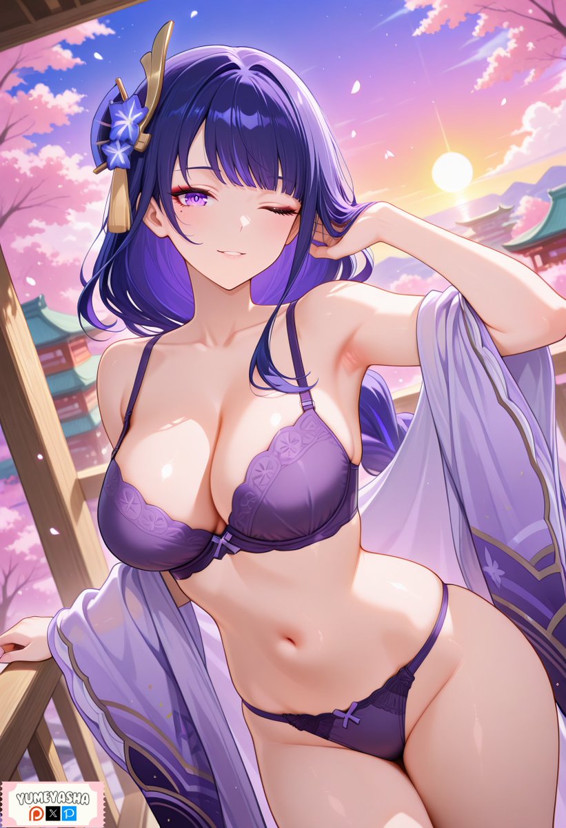 Yumeyasha2's tweet image. Raiden Ei | 雷電将軍 | SFW Image
#GenshinImpact #RaidenShogun #原神 #雷電将軍