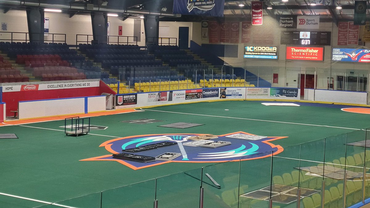 Work underway at IPSC, turf being installed. The <a href="/merchantslax/">Merchants Lacrosse</a> have their home opener on Friday, May 8, at 8 pm vs. the Belleville Kodiaks. BLC will host <a href="/CobourgKodiaks/">Cobourg Kodiaks</a> on Wed, May 27, at 8 pm for their home opener. See you there!!
<a href="/JVIVideo/">JVI Sports Network</a> 
<a href="/Sport_Durham/">Sport Durham</a>