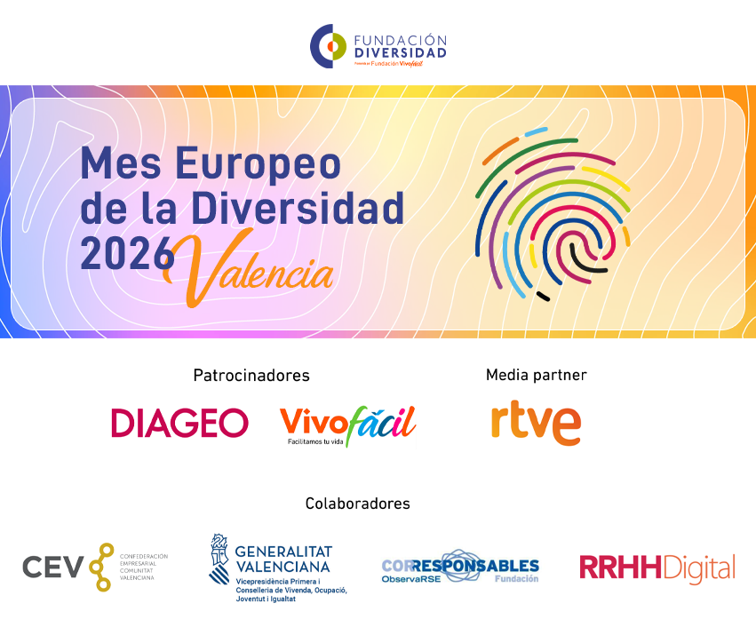 Corresponsables's tweet photo. 🌍 Valencia acoge el Mes Europeo de la Diversidad 2026 el próximo 26 de mayo (#EUDiversityMonth)
💙 En #Corresponsables volvemos a ser colaboradores de la iniciativa impulsada por @Fund_Diversidad
🗣️ @marcosgonzalezm moderará una de las mesas centrales sobre cómo crear entornos laborales donde todas las personas puedan prosperar
🔗 Todos los detalles y cómo inscribirte en la #AgendaCorresponsables: https://t.co/gYD0NQSwEJ