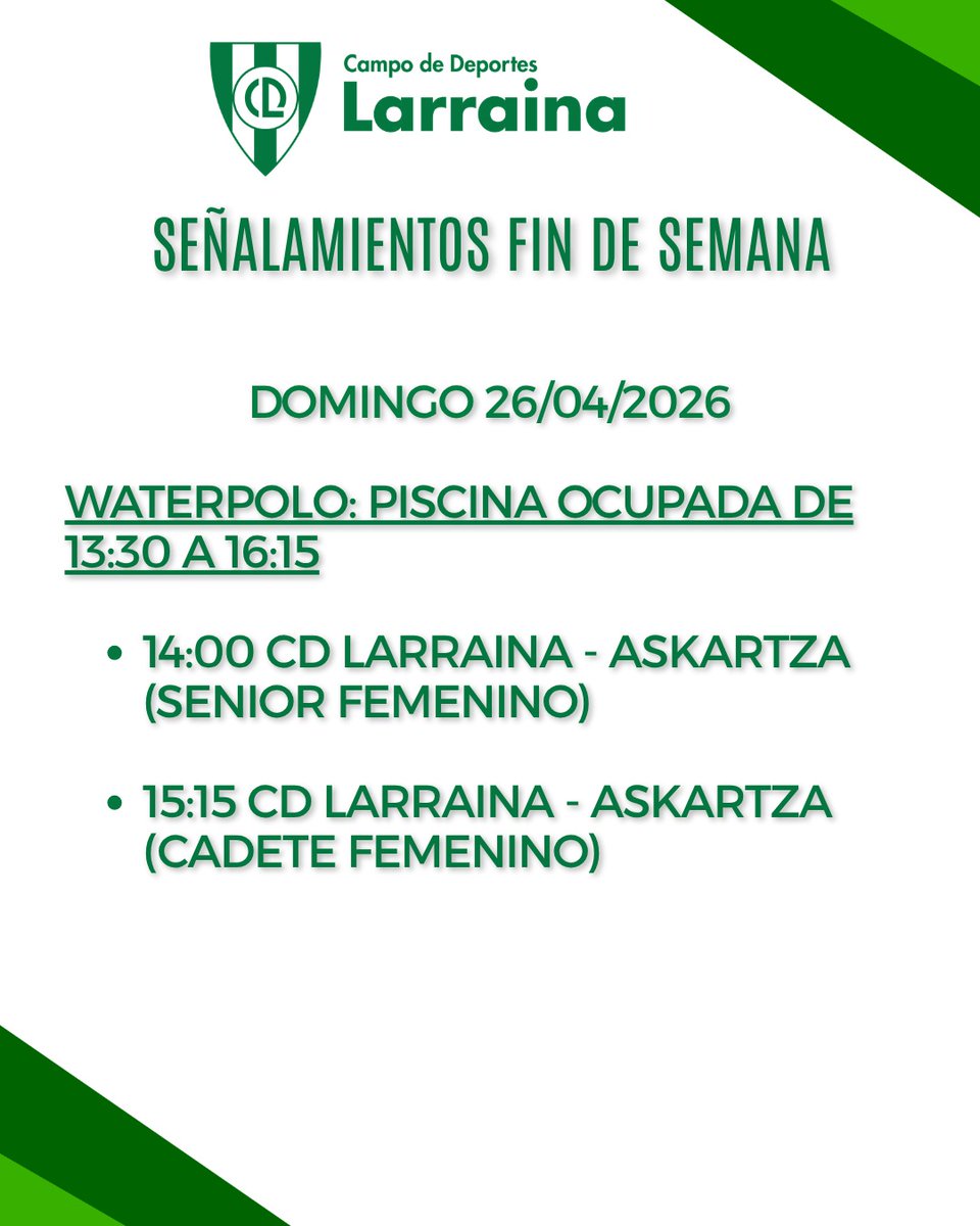 Campo de Deportes Larraina tweet media