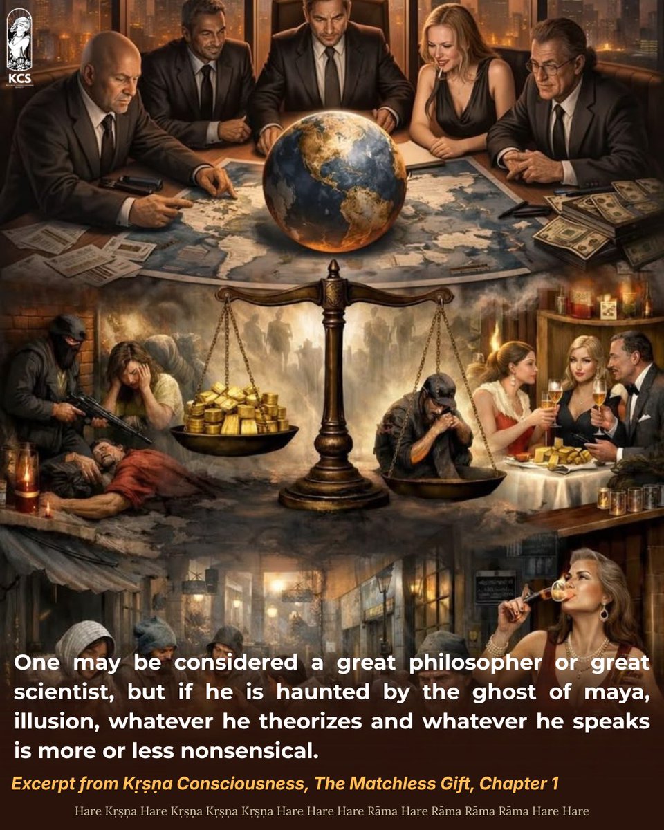 No Krishna, no sense. Simple as that.

ISKCON NYC, Hare Krishna, Bhakti, Srila Prabhupada, Krishna Consciousness