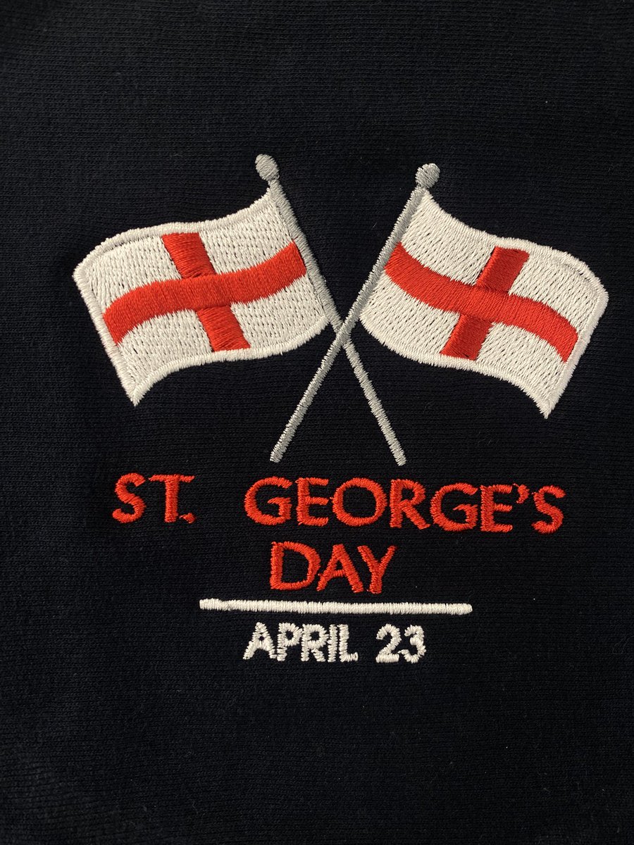 mapleworkwear's tweet image. Happy St George’s Day! 🏴󠁧󠁢󠁥󠁮󠁧󠁿

#workwear #stgeorgesday #embroidery #uniform #localbusiness