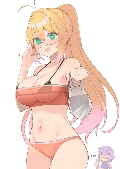 トレーニング準備万端のマ・・・イちゃん #弦巻マキ