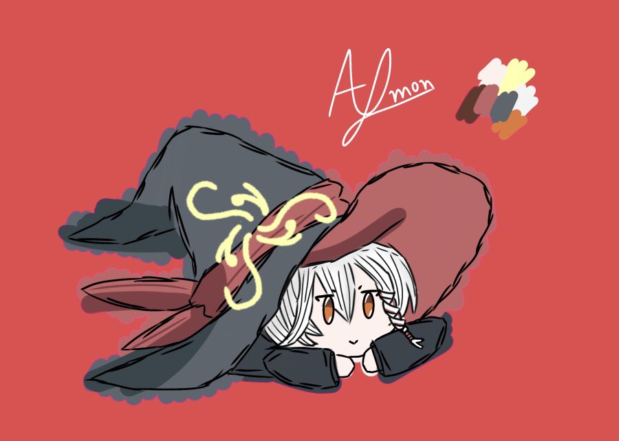 AlmonTheSalmon's tweet photo. Smol Shirao Eri art https://t.co/c2IR9eosDB